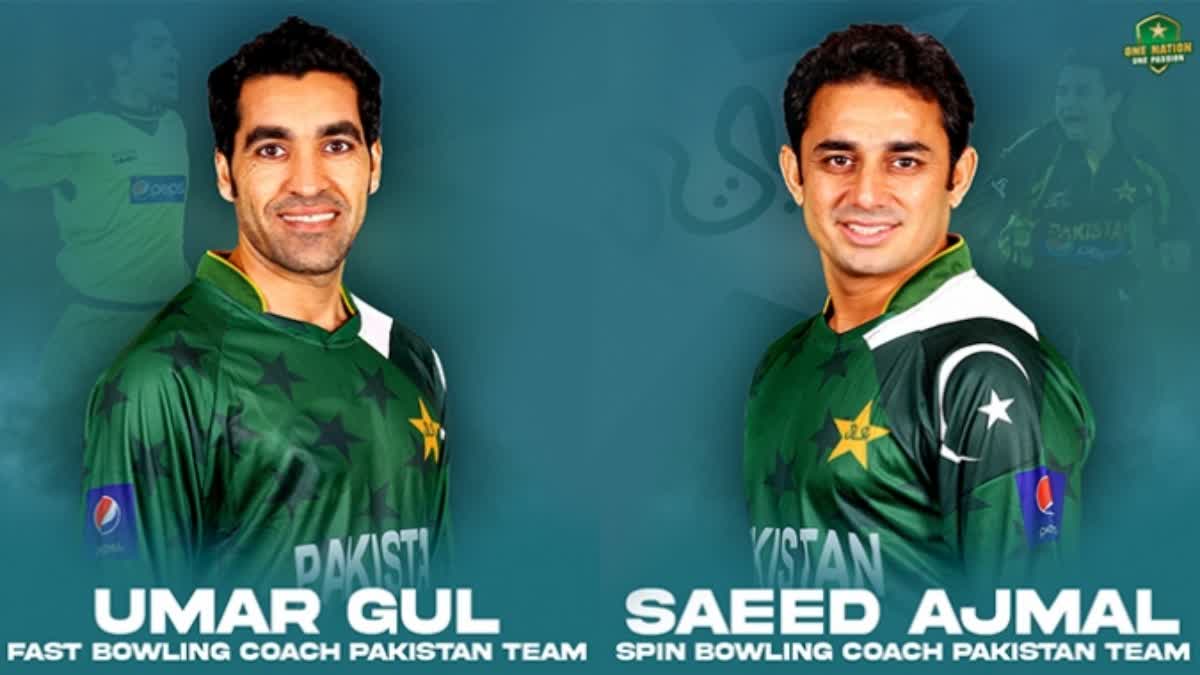 Umar Gul and Saeed Ajmal