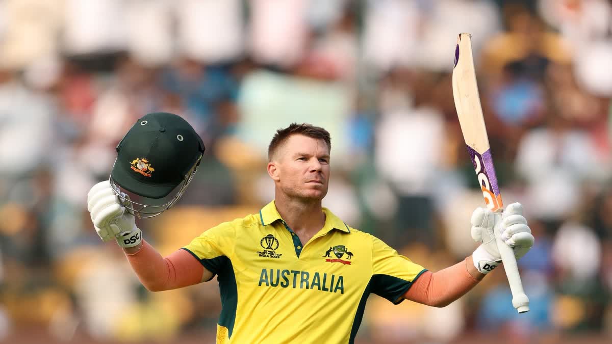Etv BharatDavid Warner rested for the T20 series against India