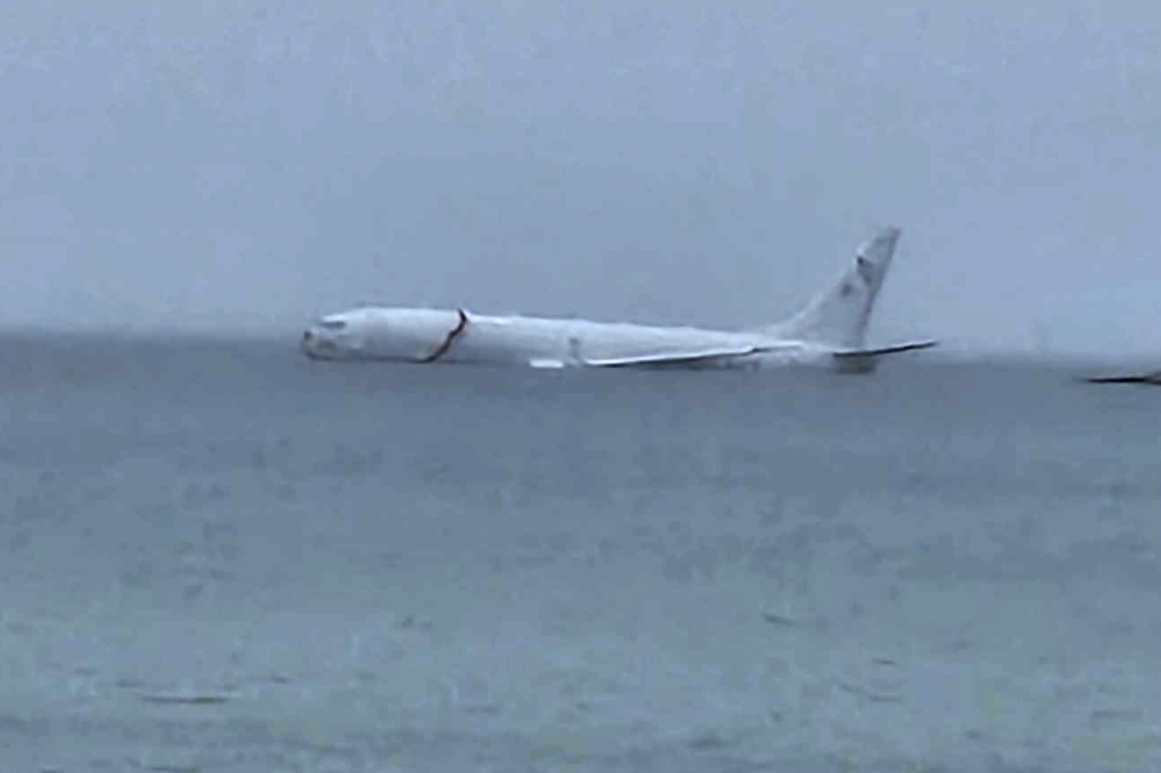 US Plane Crash Into Sea