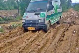 road problem in harabhanga block