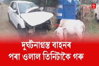 Road Accident in Sootea