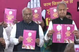 Rajasthan Congress releases manifesto; Caste census promises