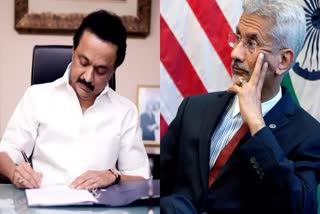 CM MK Stalin wrote letter to EAM Jaishankar