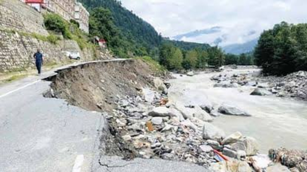 Beas river changed direction