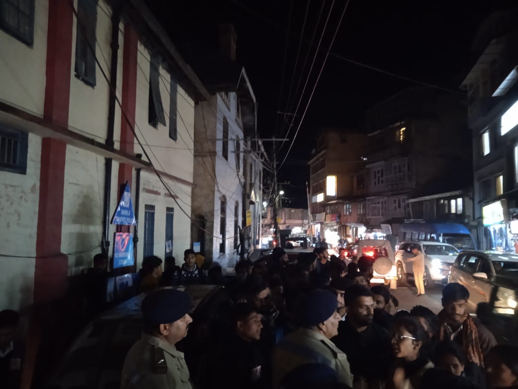 Shimla 6 SFI workers arrested