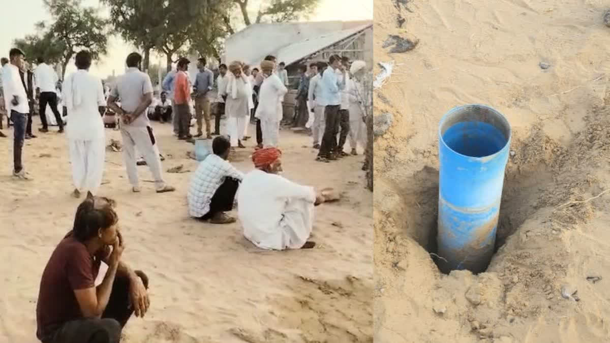 A four-year-old boy in Barmer fell into a 160-foot borewell and drowned despite a six-hour rescue operation by officials and private teams.