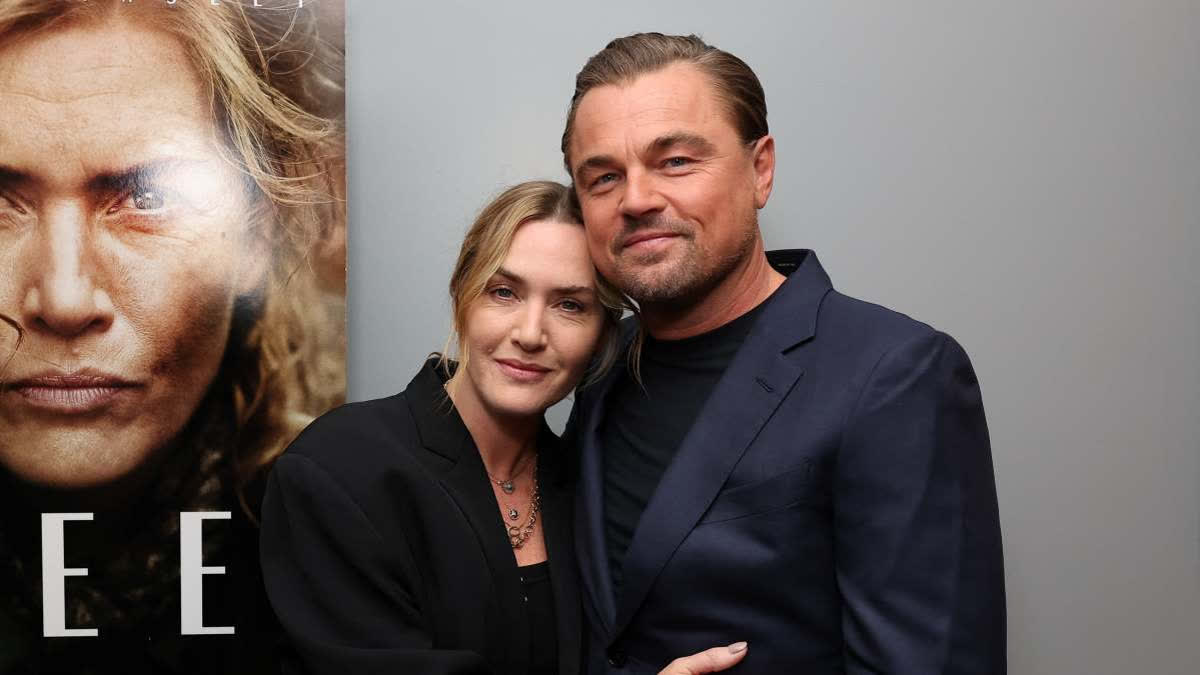 Kate Winslet and Leonardo DiCaprio