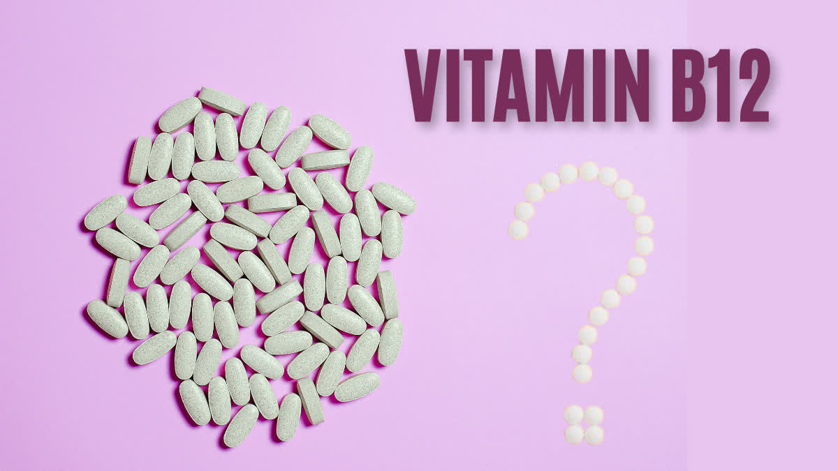 What diseases can be caused by vitamin B12 deficiency?