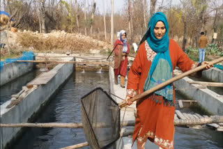 Rainbow Trout Helps Kashmir Sisters Swim Against The Current, Make Big In Anantnag Fish Farming