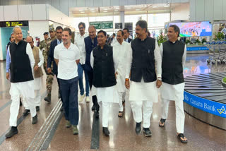 Rahul gandhi Reached Jaipur