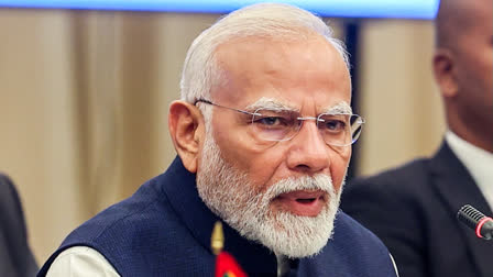 Prime Minister Narendra Modi speaks during the India-CARICOM Summit, in Georgetown on Wednesday.