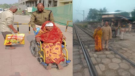 Elderly Woman Fall From Train