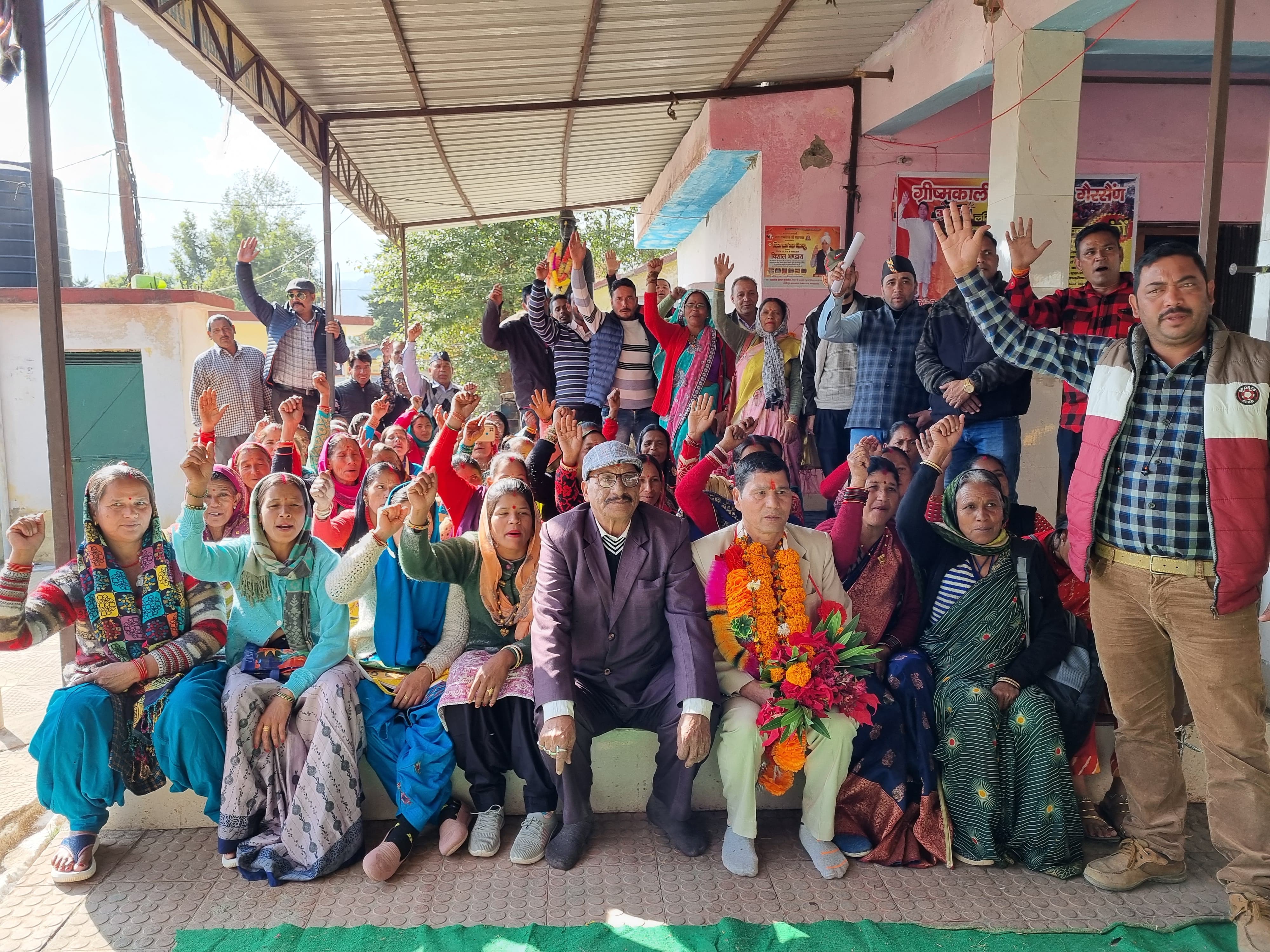 Gairsain hunger strike