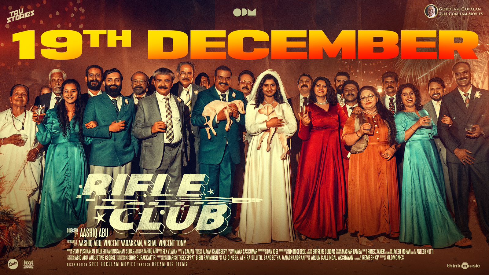 Rifle Club release  Rifle Club poster  റൈഫിള്‍ ക്ലബ്  റൈഫിള്‍ ക്ലബ് പോസ്‌റ്റര്‍