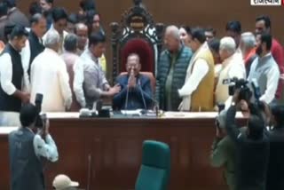 Vasudev Devnani elected unopposed as Speaker