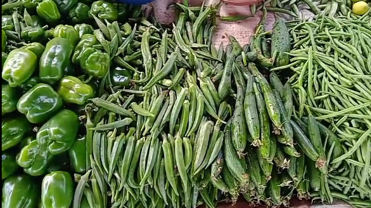 green vegetables become expensive