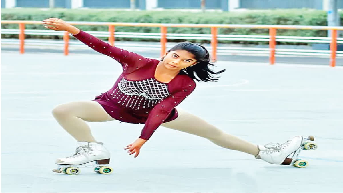 Skater Jessy Raj in AP