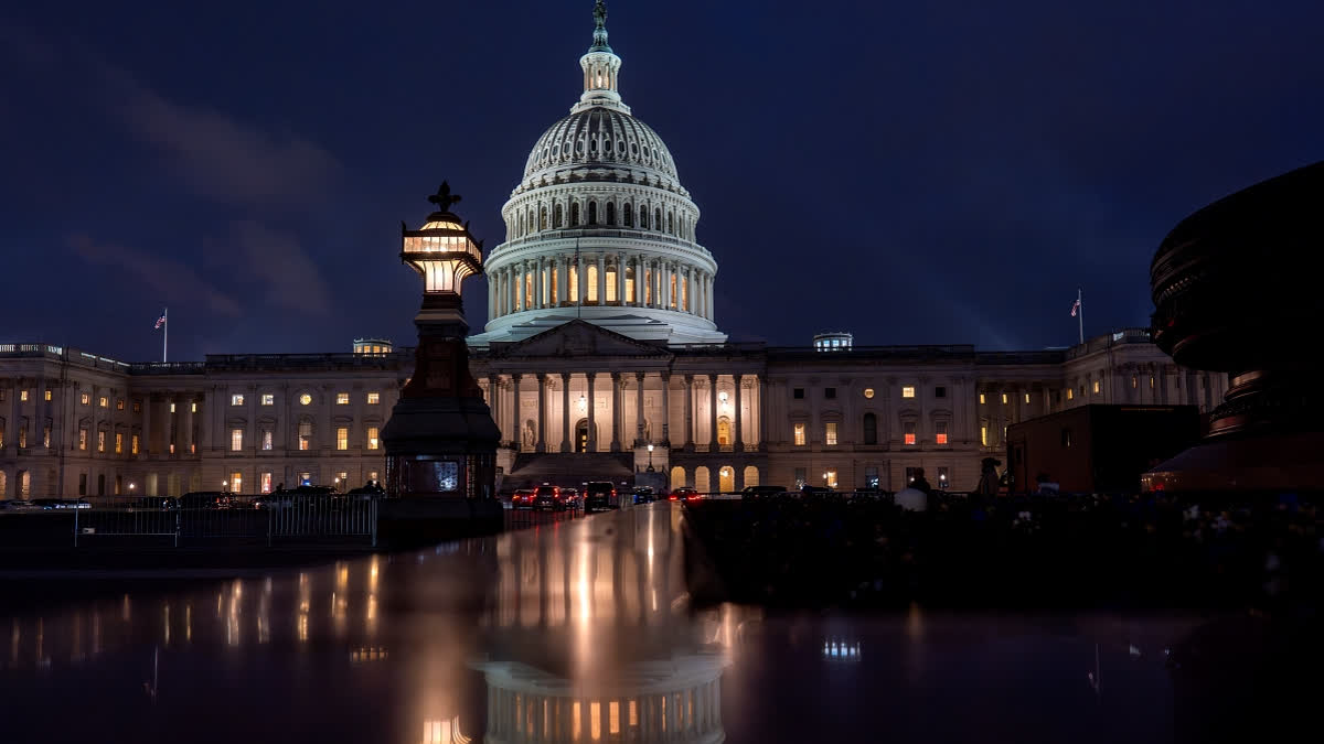 The Capitol is pictured in Washington, Friday, Dec. 20, 2024.