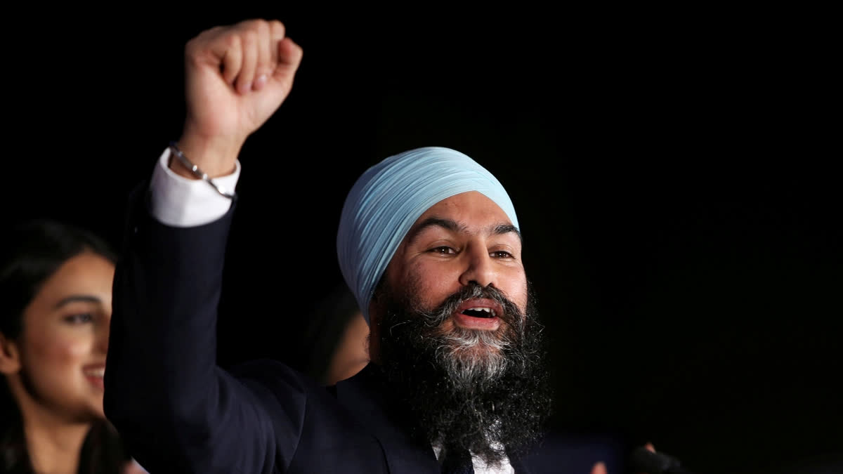 New Democratic Party (NDP) leader Jagmeet Singh