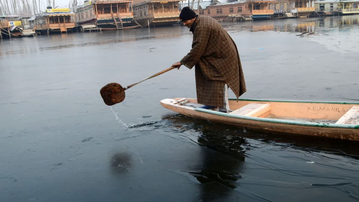 Srinagar Freezes: