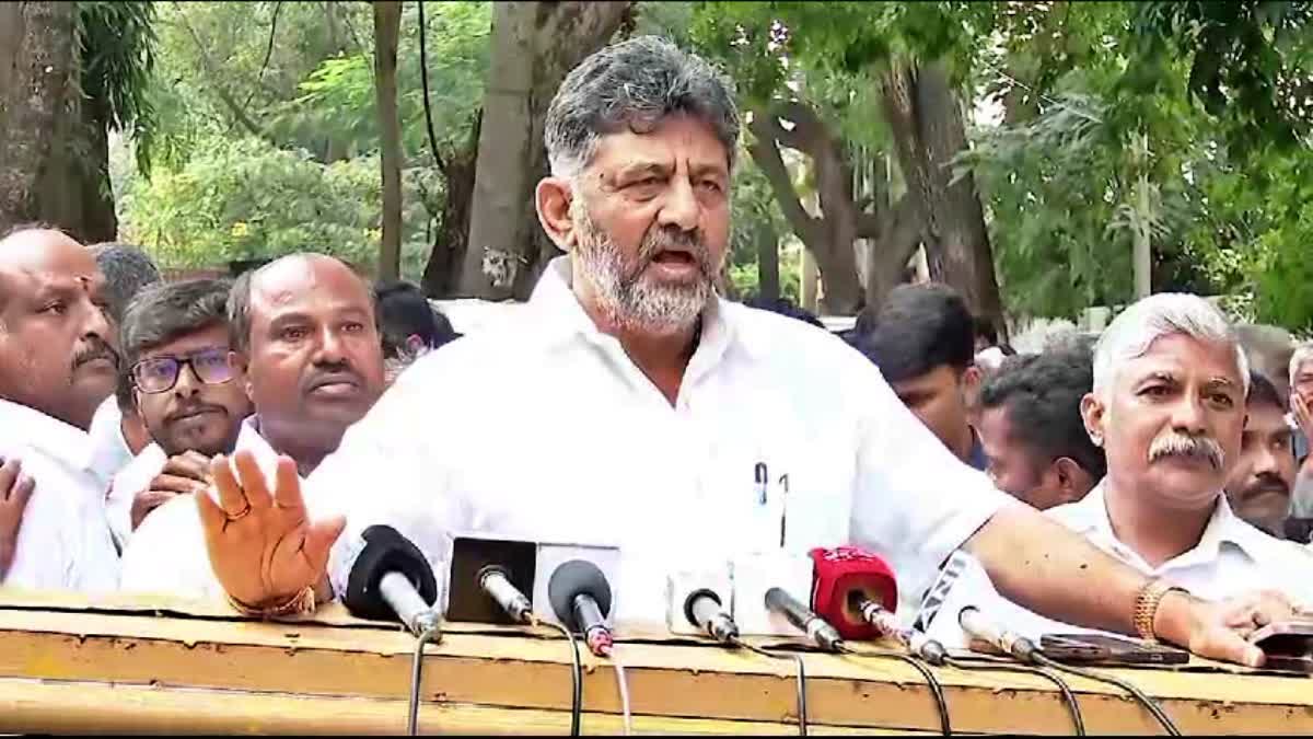 DK SHIVAKUMAR REACTS ON CT RAVI