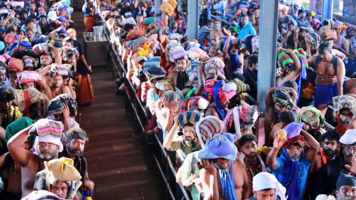 ശബരിമല മണ്ഡലപൂജ  VIRTUAL QUEUE BOOKING REDUCE 25 26  SABARIMALA NEWS  LATEST NEWS IN MALAYALAM