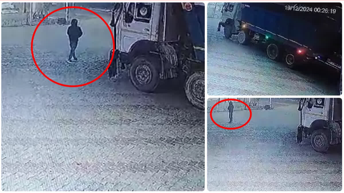 Truck theft in Rewari