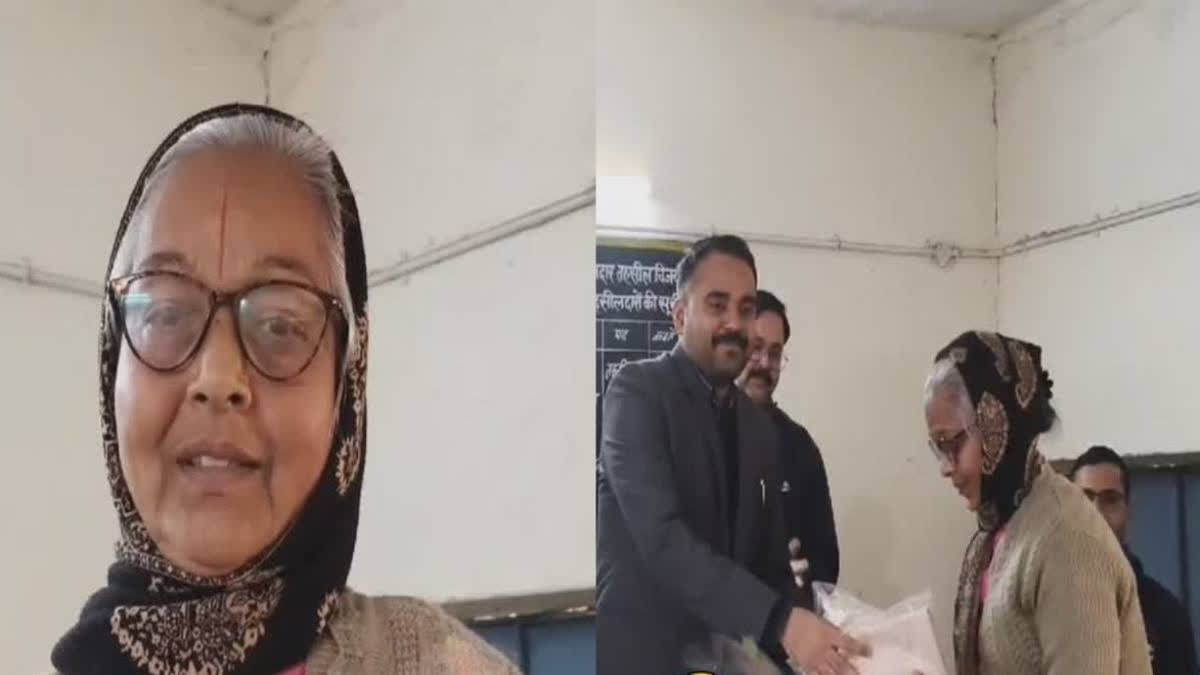 In an inspiring move, Shivkumari Jadoun, a teacher from Vijaypur, has set a unique example of selflessness by announcing her decision to donate her government retirement funds and her organs after death