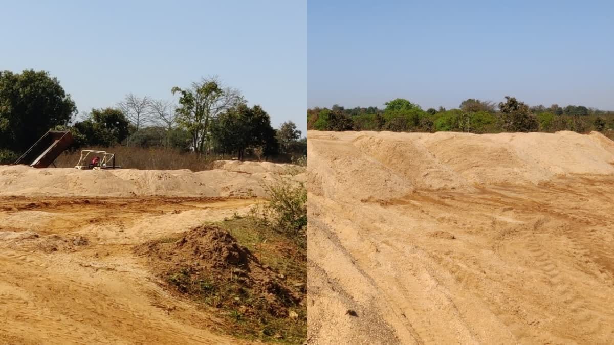 ILLEGAL SAND MINING IN PLAMU