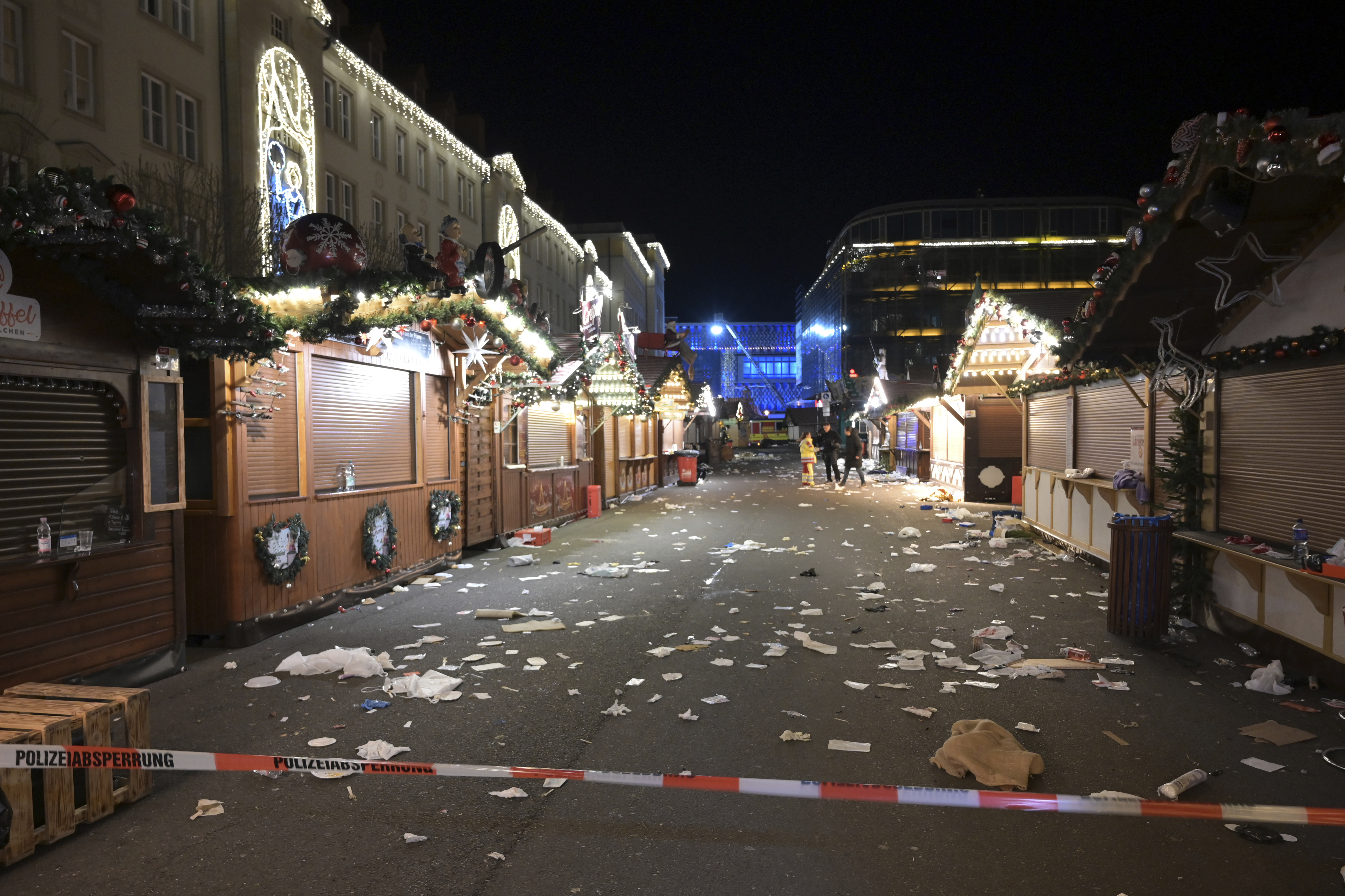 GERMANY CHRISTMAS MARKET CAR ATTACK  DRIVER RAMS MAGDEBURG GERMANY  CHRISTMAS MARKET ATTACKER ARRESTED  CHRISTMAS MARKETSUSPECTED ATTACK