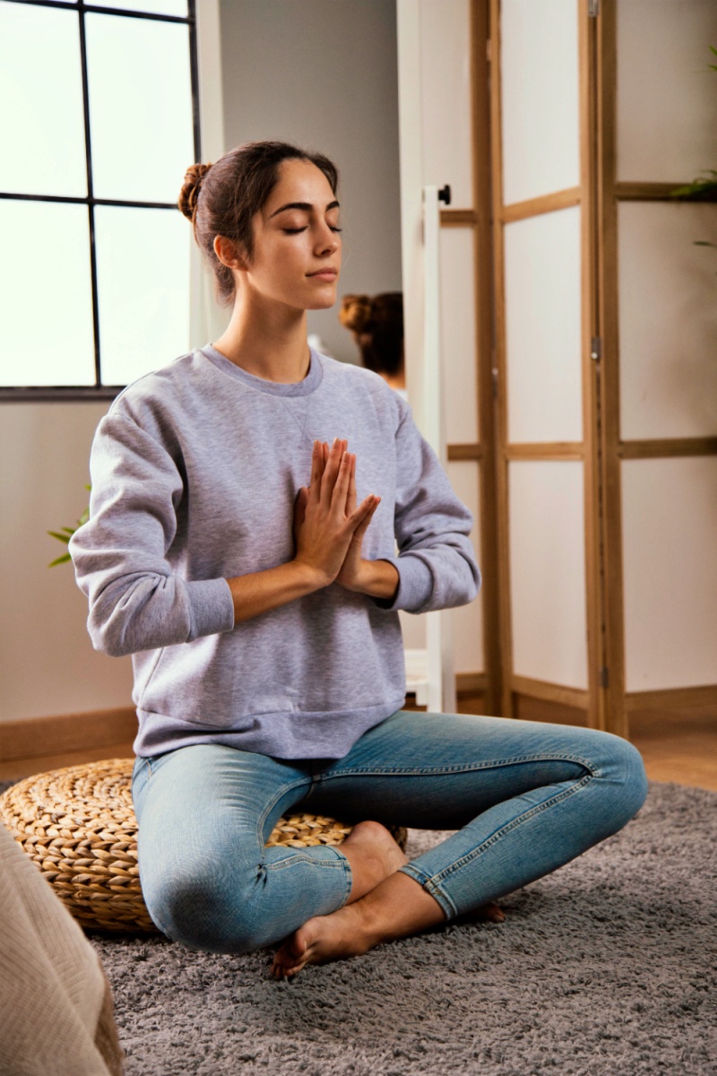 Regular practice of meditation reduces anxiety and depression