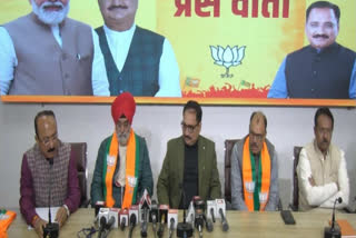 former MLA and long time  AAP member Sukhbir Dalal joined BJP