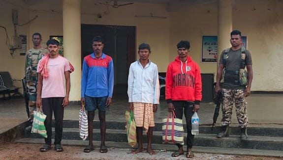 Bijapur naxal arrests