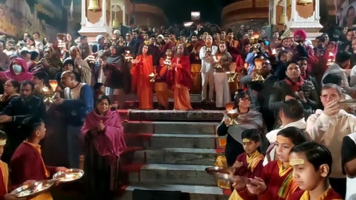 A grand Ganga Maha Aarti will be conducted at the Dashashwamedh Ghat in Varanasi after the grand consecration ceremony of Lord Ram Lalla in Ayodhya.