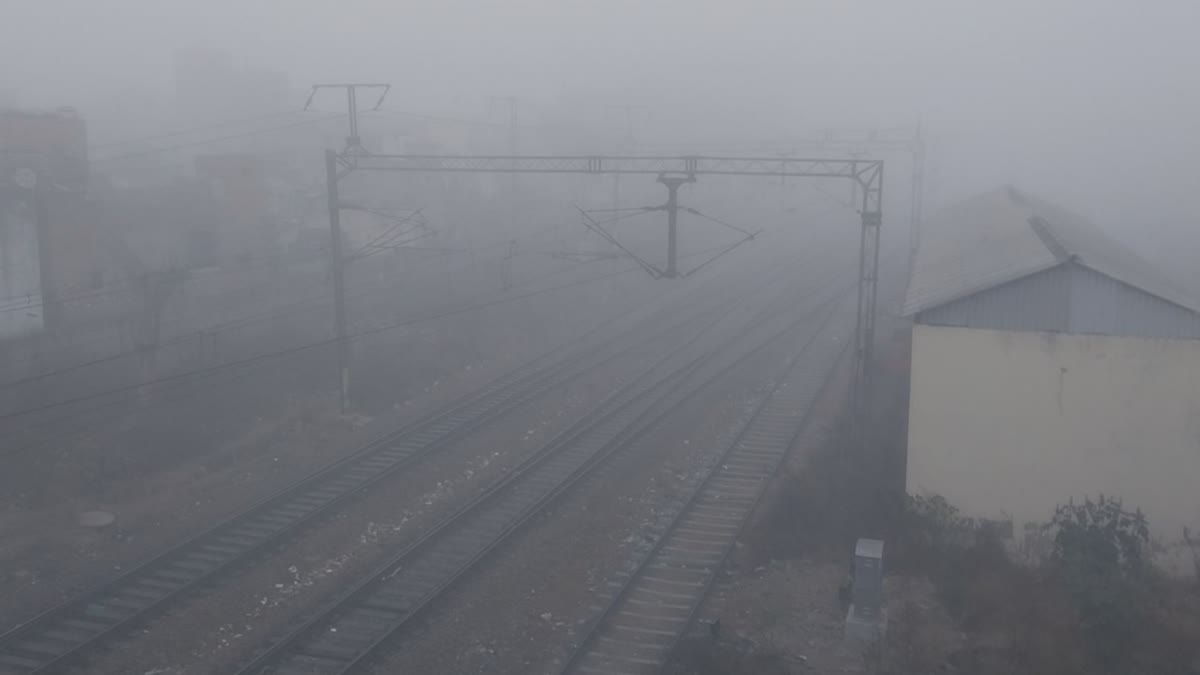 dense fog in rewari