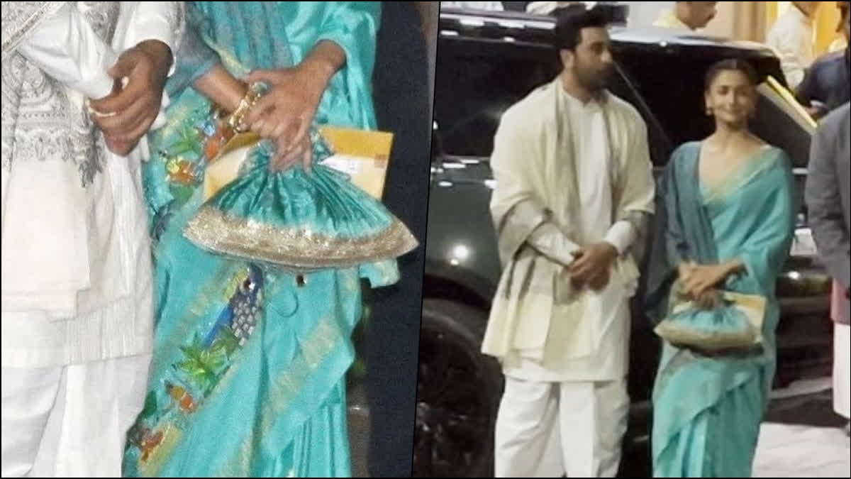 Alia Bhatt wears saree with motifs portraying scenes from Ramayana for Ram Mandir consecration - see pics