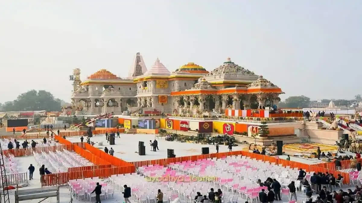 Book on Ayodhya, metal 'diya': Gifts for temple ceremony guests