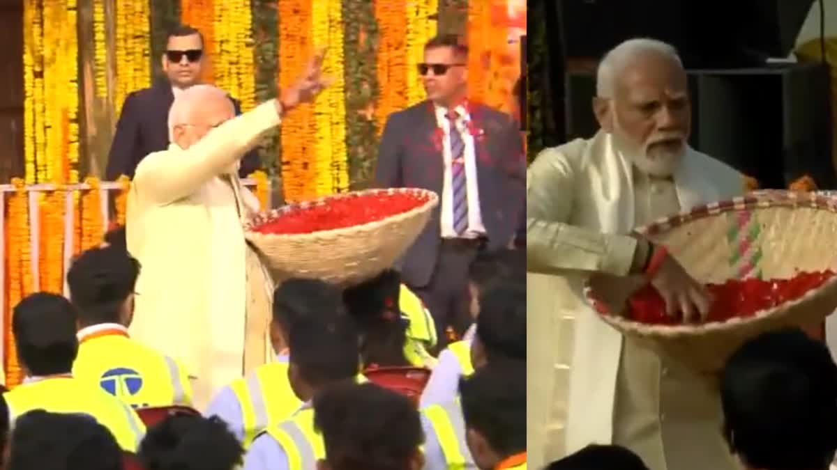 PM Modi Ayodhya Workers