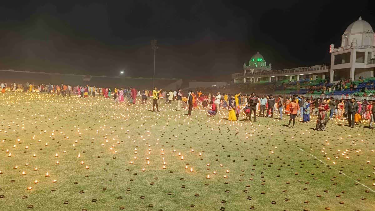 Deepotsav celebrated in Rajnandgaon