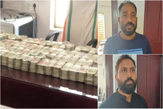 Police are interrogating two people smuggled hawala money from Coimbatore to Kerala