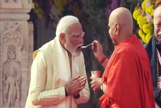 Watch: PM Modi ends 11 days fast after Ram Mandir Consecration