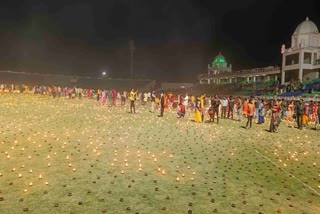Deepotsav celebrated in Rajnandgaon