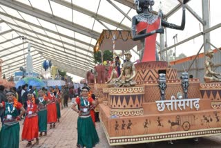 Republic Day 2024 Chhattisgarh tableau became popular