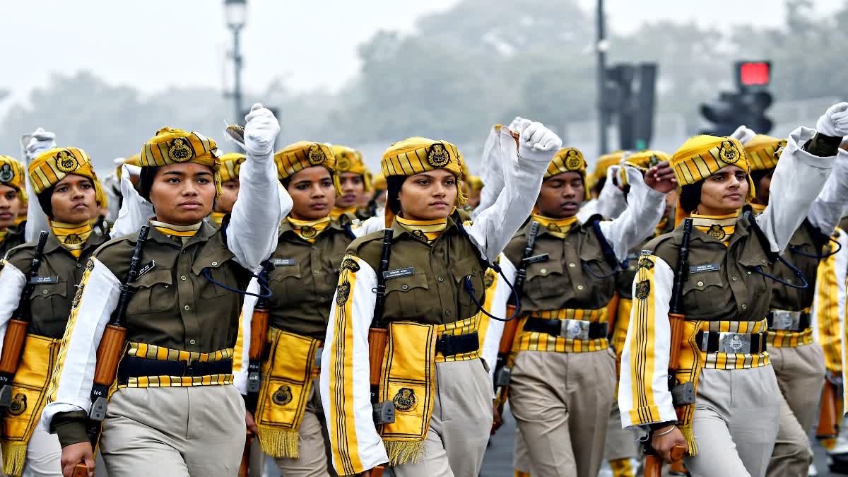 Women jawans of CISF