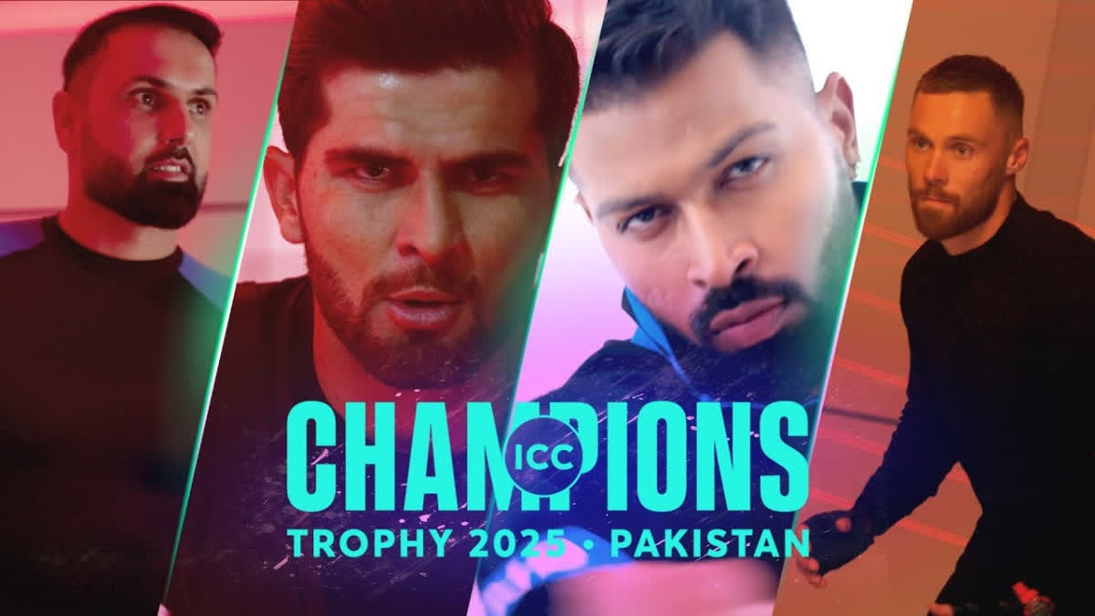 The International Cricket Council (ICC) launches the promo for the upcoming “All On The Line” Men's Champions Trophy on Wednesday.