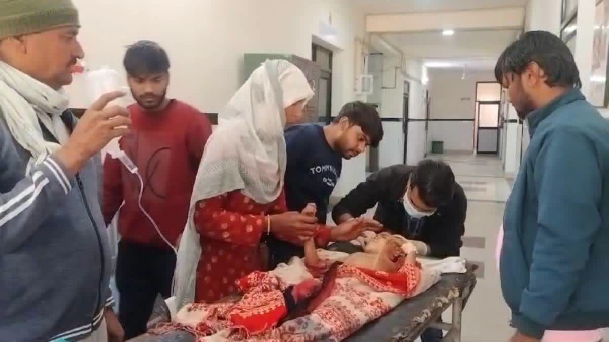 Mohammad Saif is being treated at a hopsital in Alwar