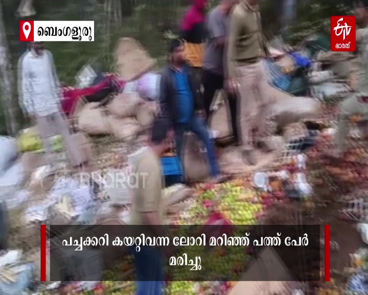 ARABAIL GHAT  SERIOUSLY INJURED  LORRY ACCIDENT YALLAPURA  ലോറി അപകടം