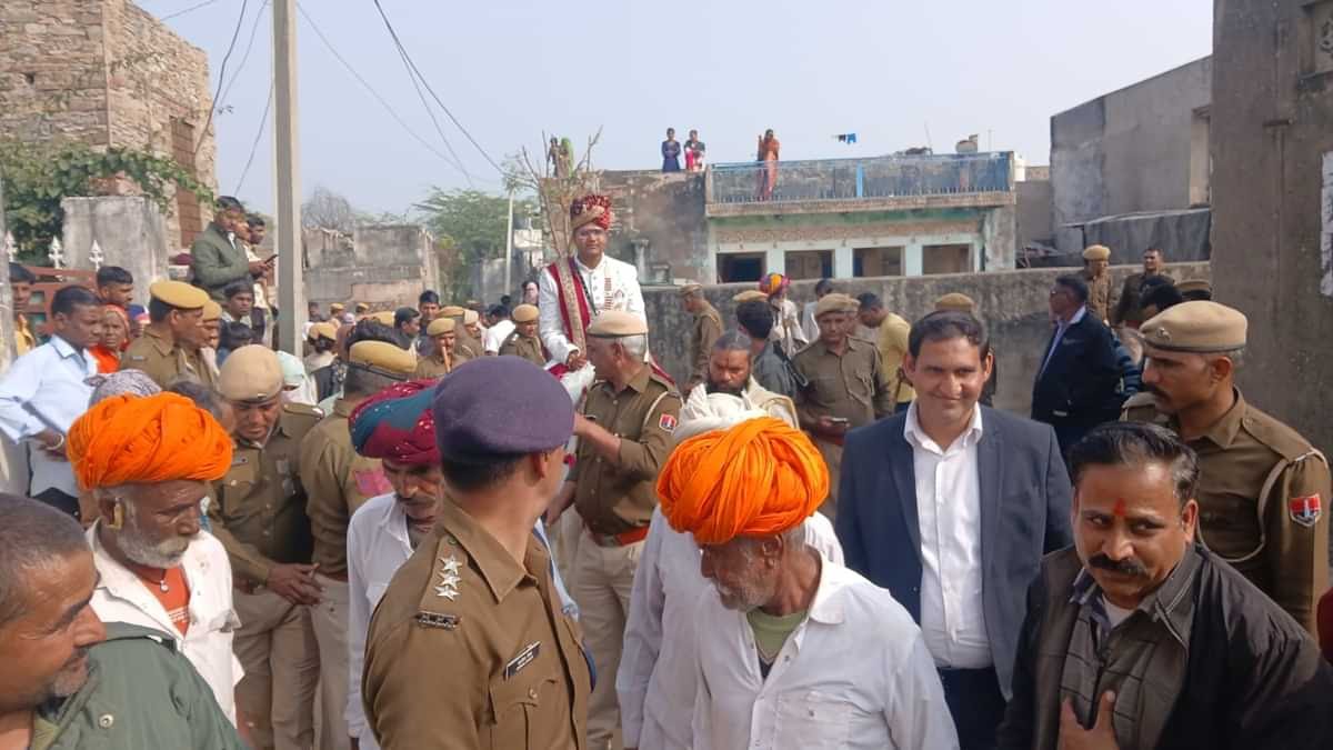 A Mare, Posse Of Police Accompany Groom in Rajasthan Village For 'Happily Ever After' Moment