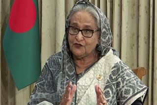 ousted Prime Minister Sheikh Hasina