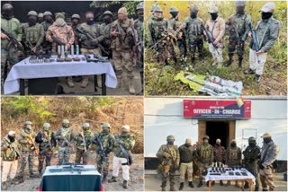 Army, police recover arms and ammunition from 4 Manipur districts